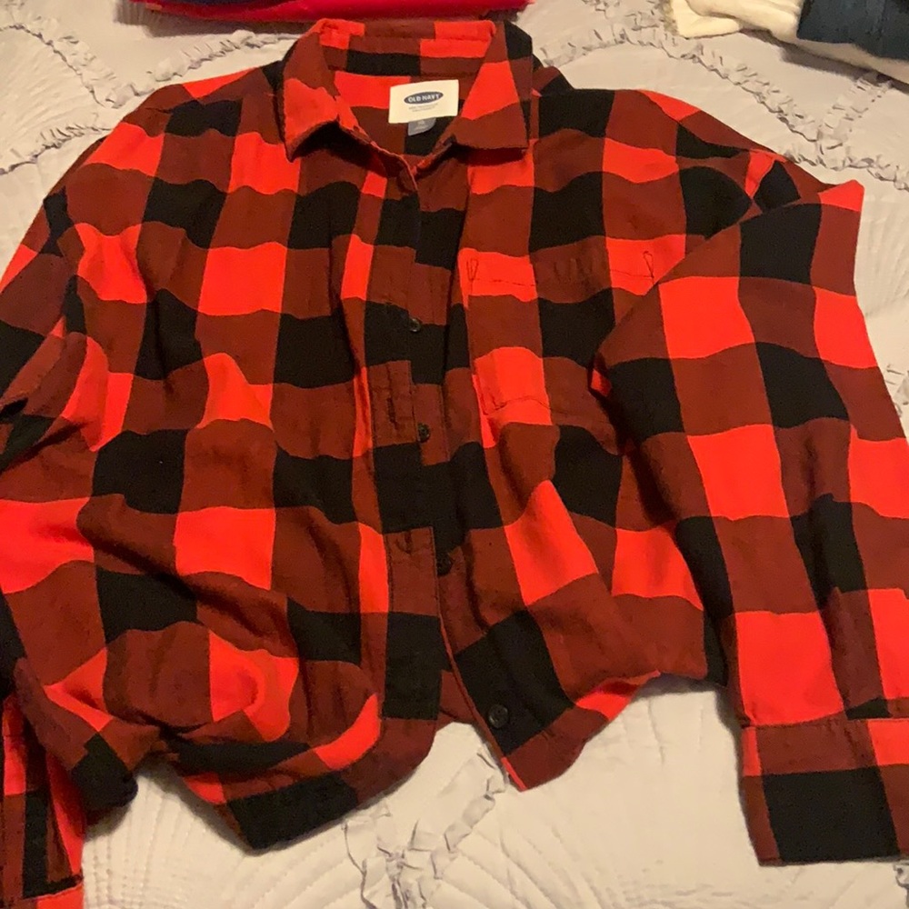 Black and red shirt old Navy